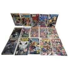Vintage Comic Book Marvel DC Collection Lot of 15 Books