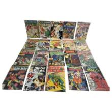 Vintage Comic Book Marvel DC Collection Lot of 15 Books