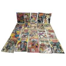 Vintage Comic Book Marvel DC Collection Lot of 15 Books