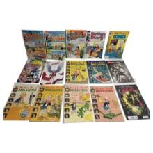 Vintage Comic Book Marvel DC Collection Lot of 15 Books