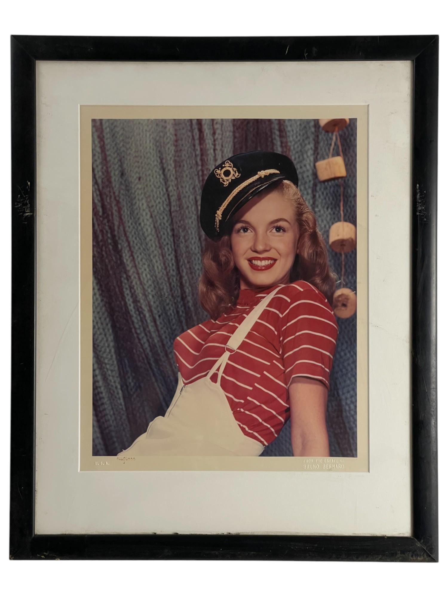 Bruno Bernard - Marilyn Monroe Limited Edition Color Photograph 0115/1000
