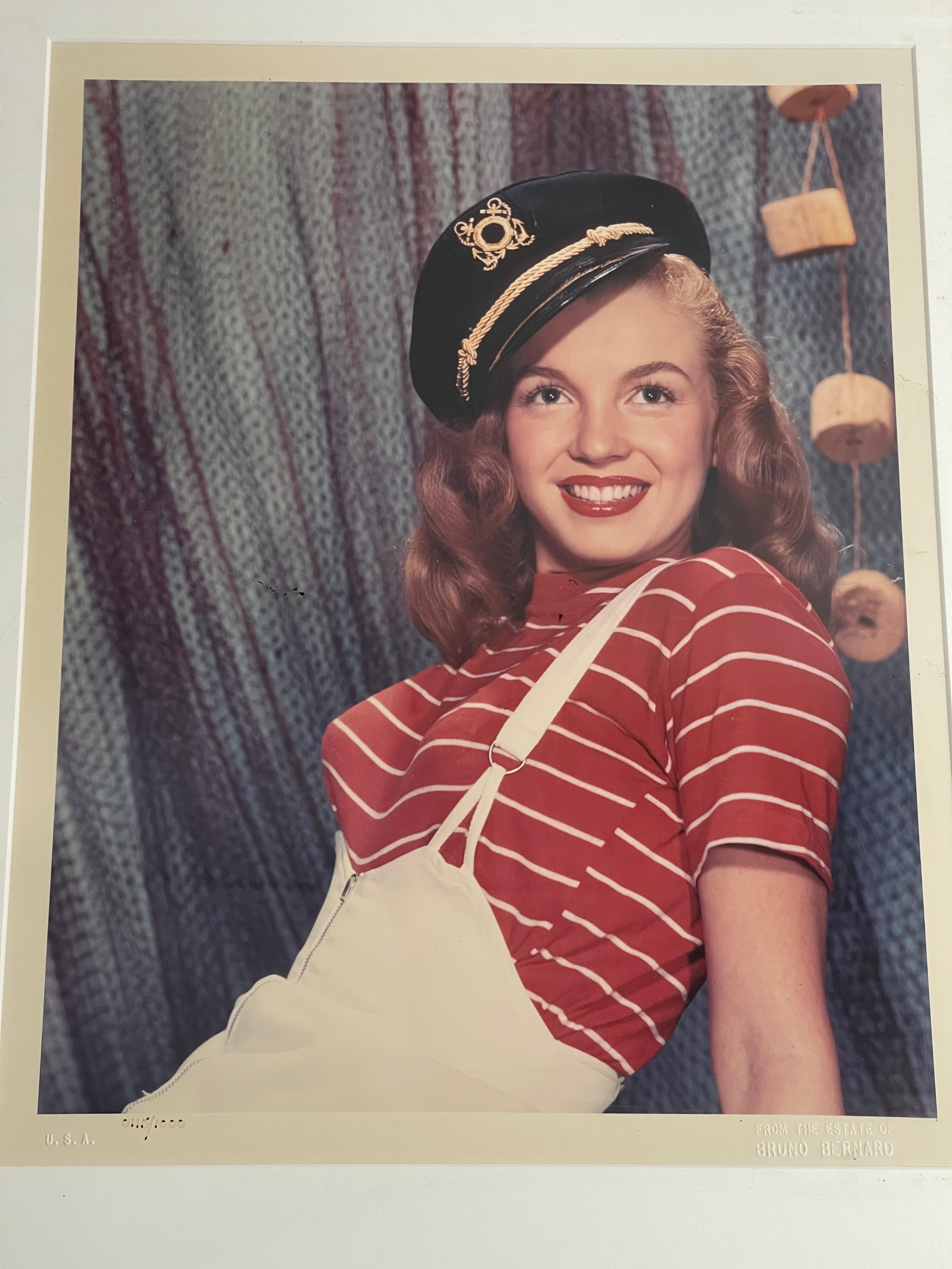 Bruno Bernard - Marilyn Monroe Limited Edition Color Photograph 0115/1000