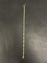Vintage 14k Gold Tennis Bracelet 15.25 Grams