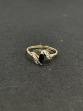 Vintage 14k Gold Diamond Ring Size 6 1/2