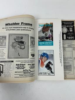 Vintage 1991 Tuff Stuff Sports Magazine Signed By Wayne Gretsky