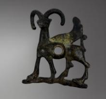 Large Luristan Bronze Horse Bit â€“ 2nd Century BC