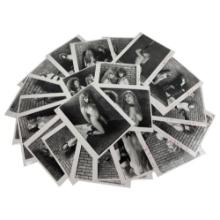Vintage Black and White Photos Nudes lot of 20 Photos  8"x 10"