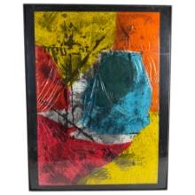 Vintage Mid-Century William D. Laculla Collage 1/1