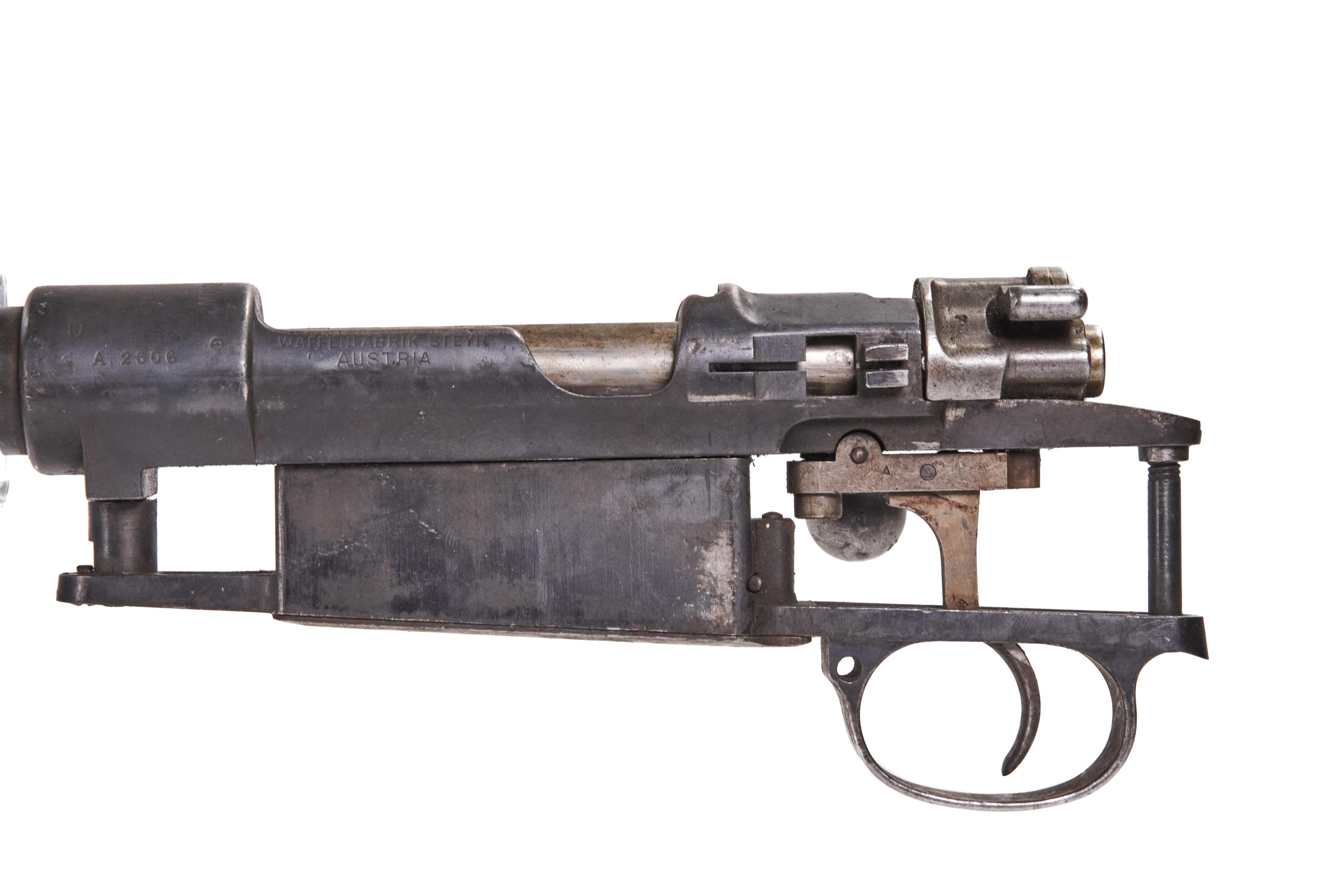 Chilean 1912 Barreled Receiver, Mauser