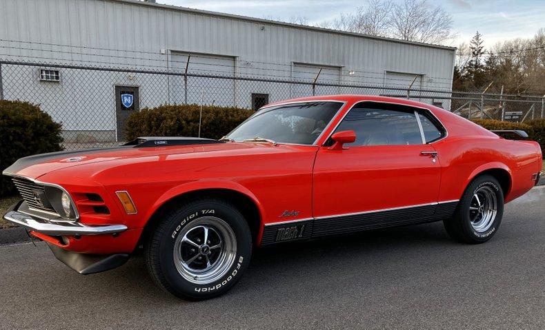 1970 Ford Mustang Fastback Mach 1 428 Cobra Jet