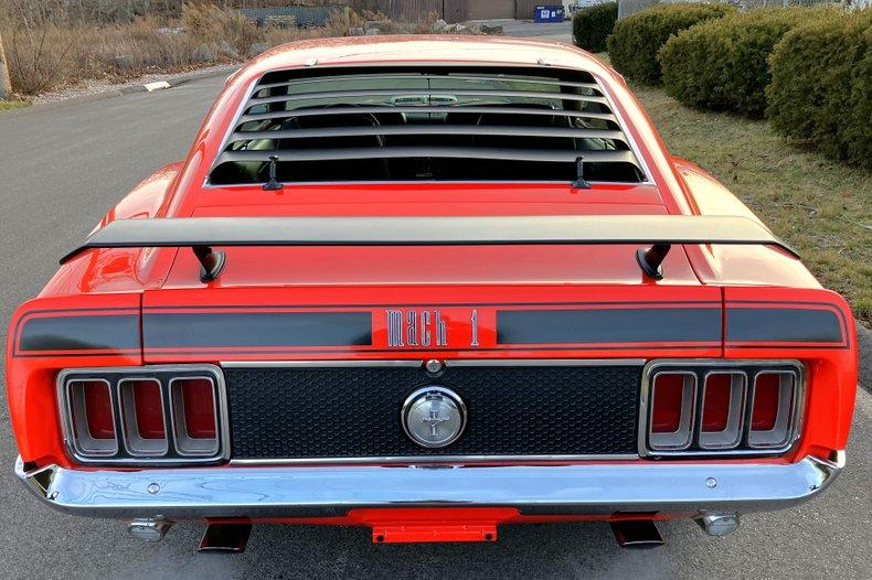 1970 Ford Mustang Fastback Mach 1 428 Cobra Jet