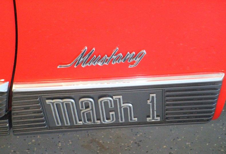 1970 Ford Mustang Fastback Mach 1 428 Cobra Jet