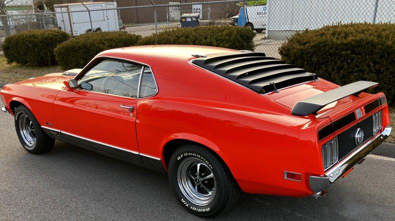1970 Ford Mustang Fastback Mach 1 428 Cobra Jet