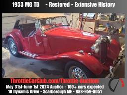 1953 MG TD