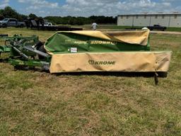 320M KRONE HAY CUTTER AND CADDY