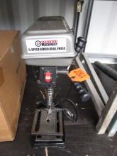 Central Machinery  5 Speed Bench Drill Press