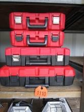 4 Milwaukee Tool Cases
