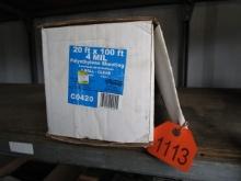 Roll of 4 Mil Plastic