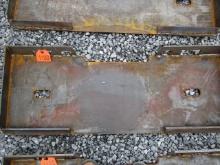 Skid Steer Loader Quick Attach Blank Plate