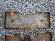 Skid Steer Loader Quick Attach Blank Plate