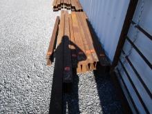 I Beam 8WF13 10' 2 1/4" x 8" 135 lbs. Please Do Your Own Complete Inspection