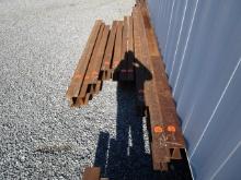 I Beam 8WF13 10' 2 1/4" x 8" 135 lbs. Please Do Your Own Complete Inspection