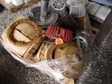 Pallet of Roof Drains