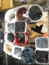 Pallet of Roofing Fastners Please Do Your Own Inspection