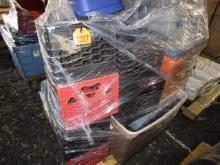 Pallet of Plastic Totes