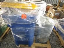 Pallet of Garbage Cans