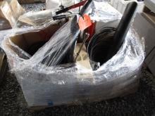 Pallet of New & Used Lawn & Garden Equipment  Parts Please Do Your Own Inspection
