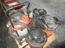 Pallet of Shop Vacs