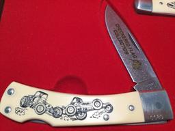 (3) Great "Schrade" Pocket Knives