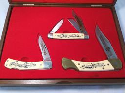 (3) Great "Schrade" Pocket Knives