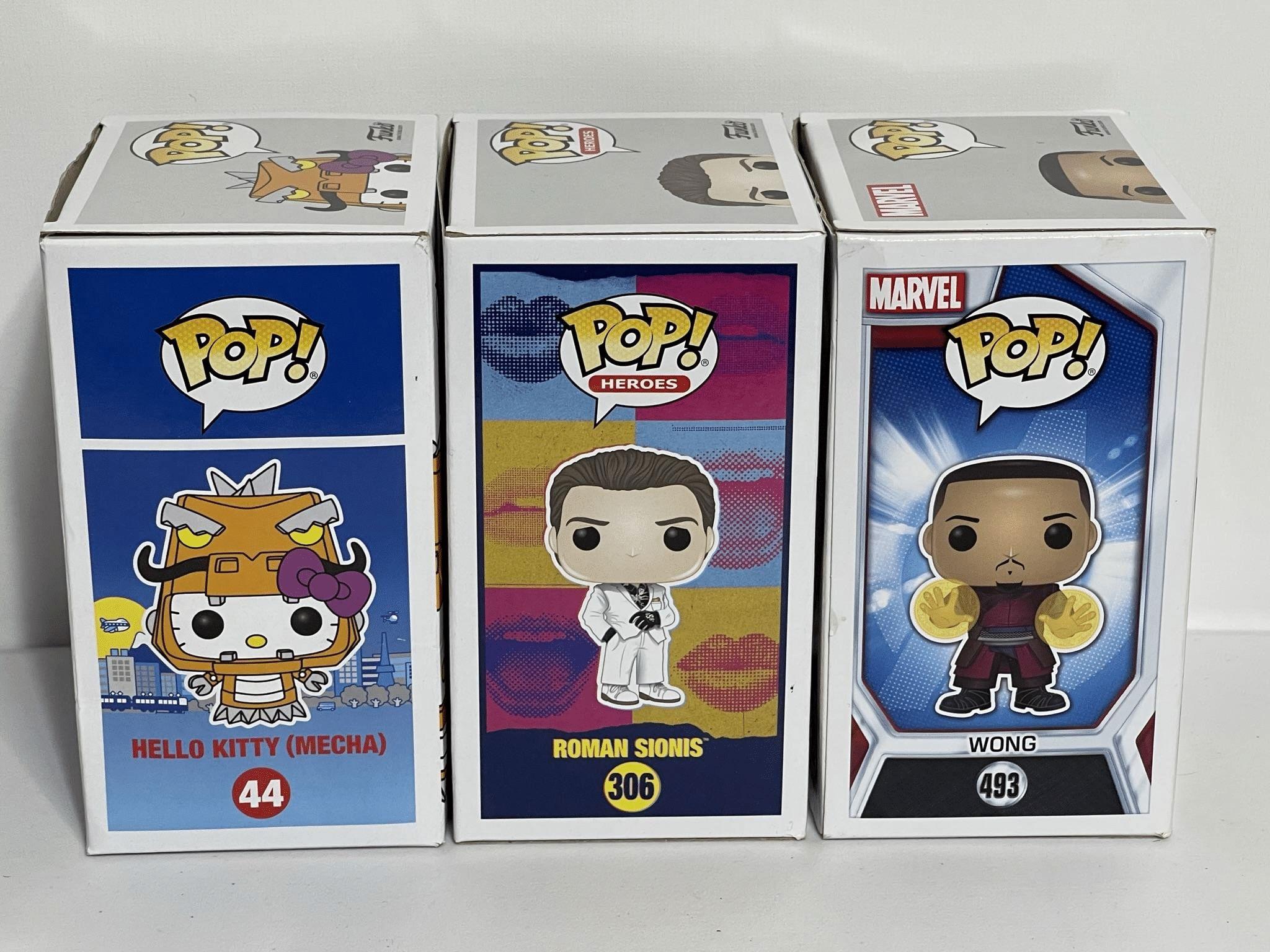FUNKO POP HELLO KITTY, WONG, ROMAN SIONIS