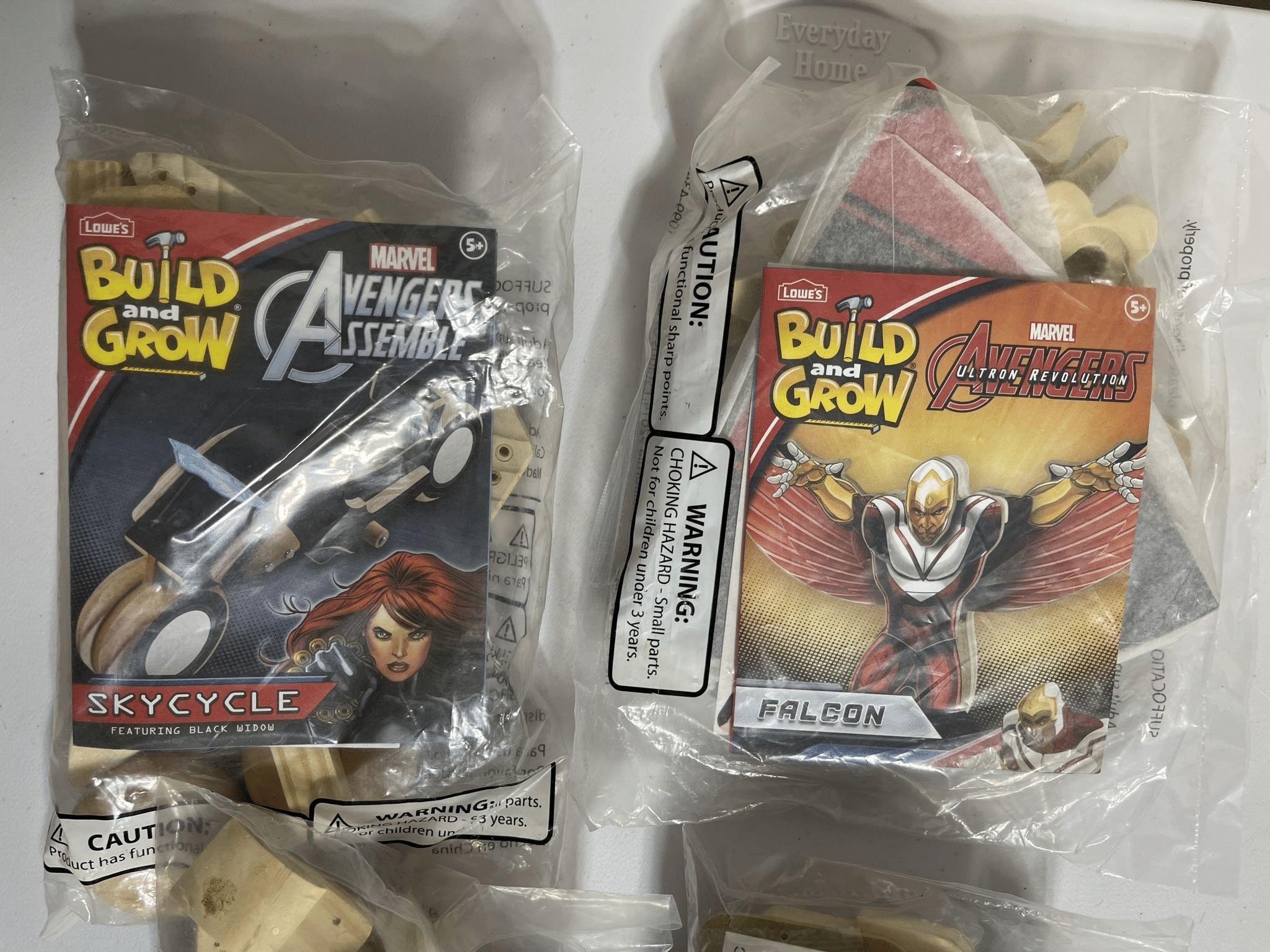 LOWES BUILD AND GROW WOOD SETS