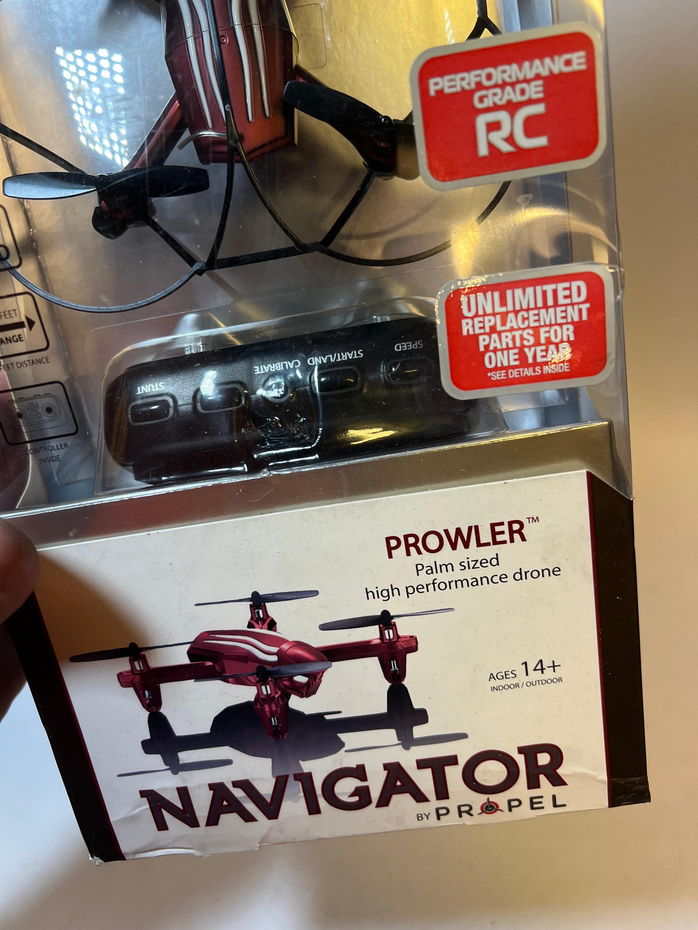 NAVIGATOR PROPEL "PROWLER" PALM SIZED HIGH PERFORMANCE DRONE
