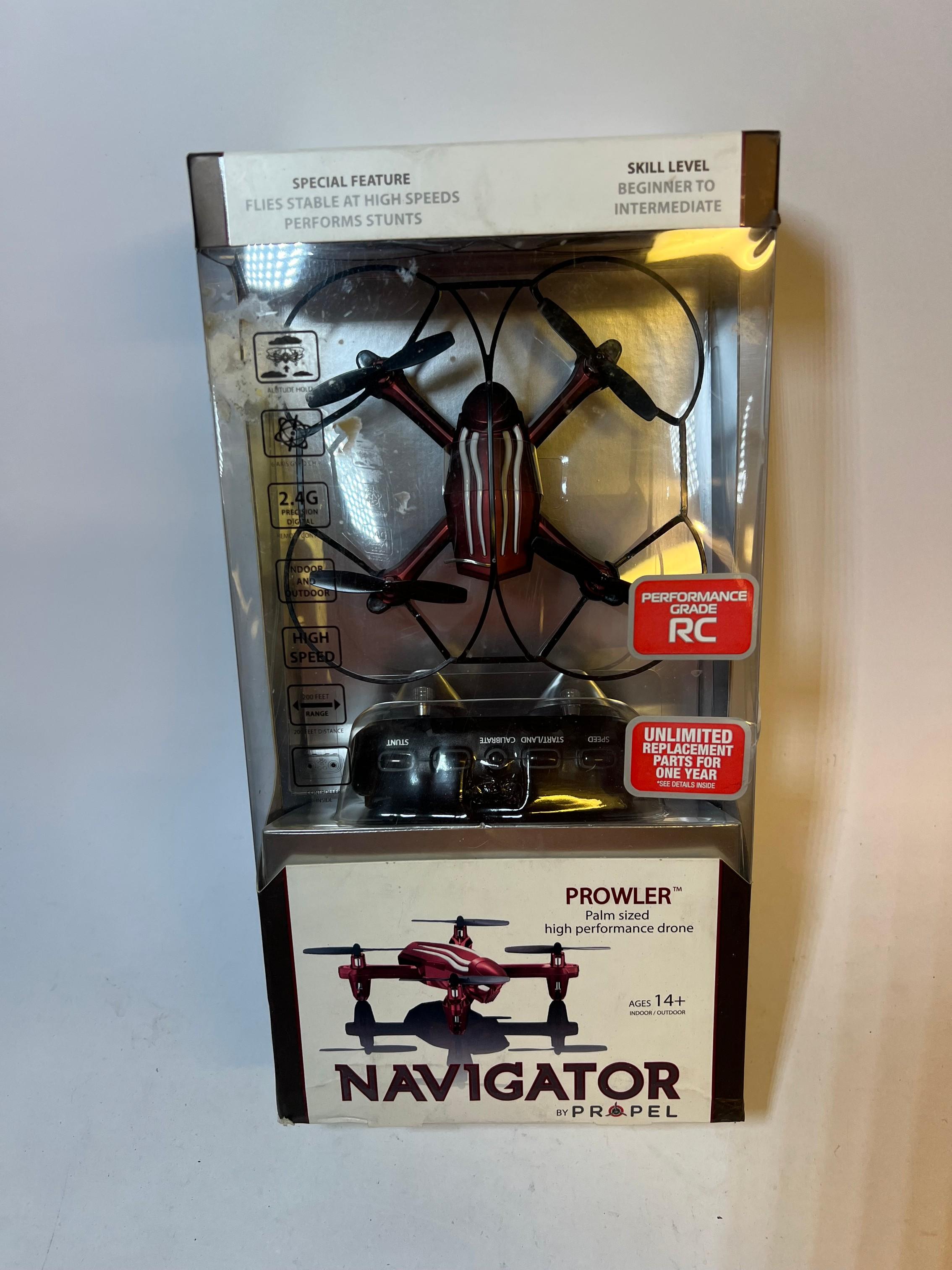 NAVIGATOR PROPEL "PROWLER" PALM SIZED HIGH PERFORMANCE DRONE