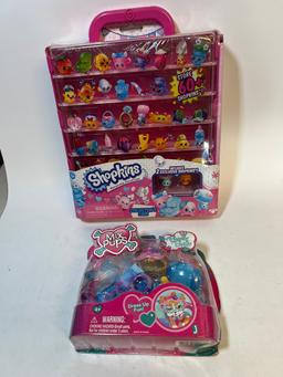 (1)SHOPKINS COLLECTORS CASE (1) MIX PUP "DRESS UP FUN"