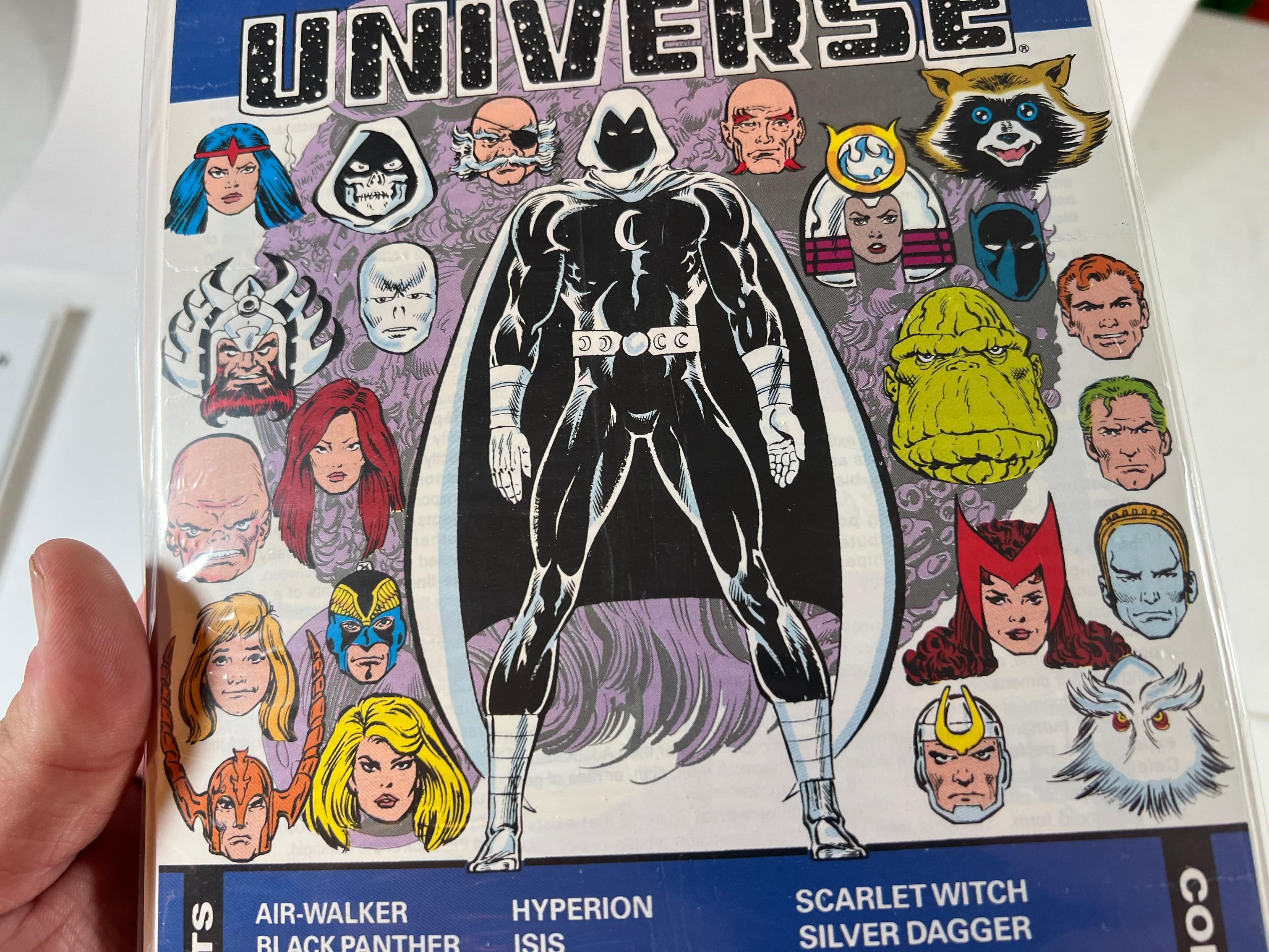 THE OFFICIAL HANDBOOK OF THE MARVEL UNIVERSE - MARVEL MASTER EDITION #9