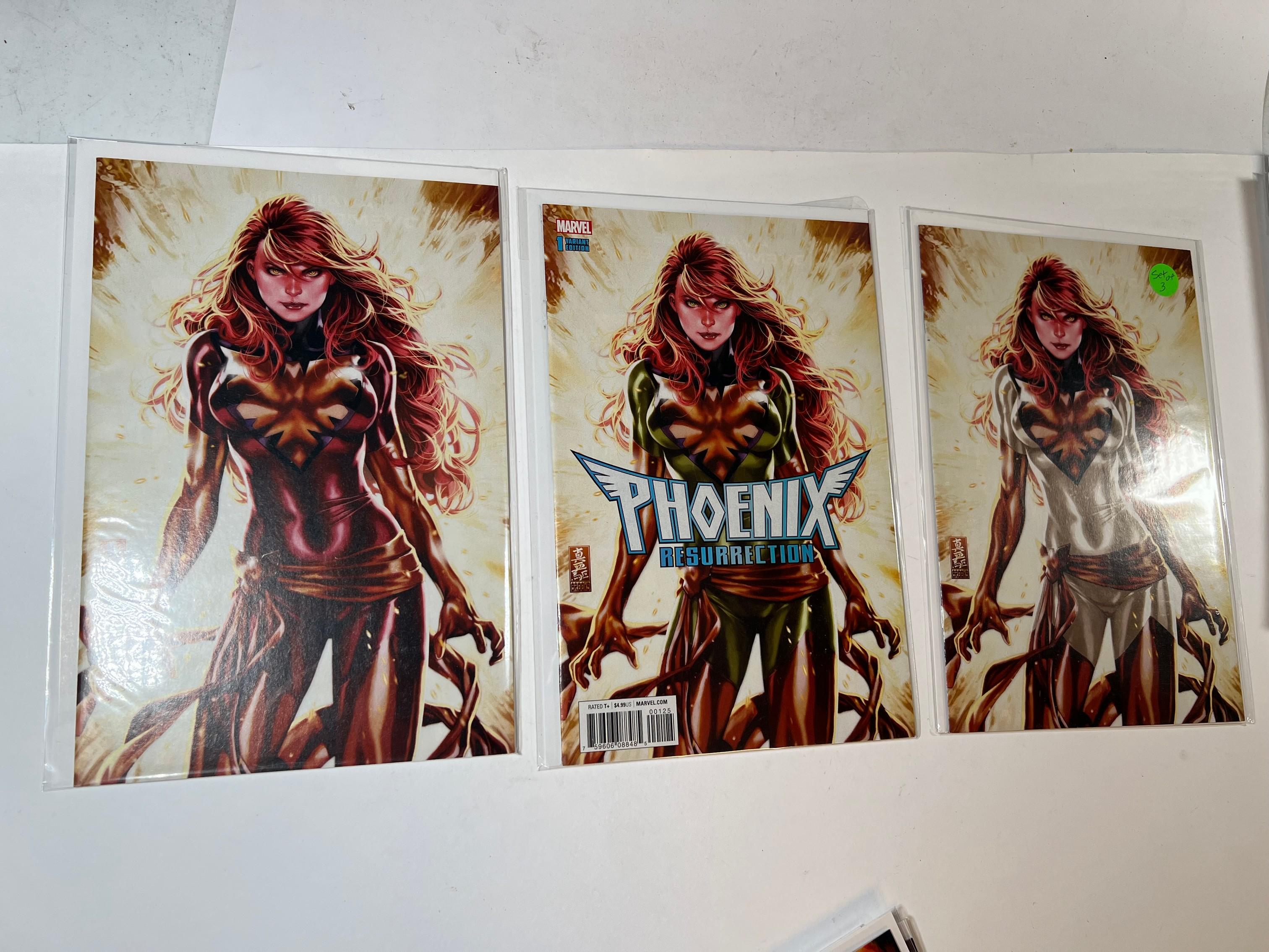 PHOENIX "RESURRECTION" #1 VARIANTS (INCLUDING 2 VIRGINS)