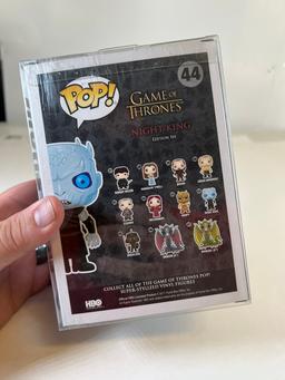 GAME OF THRONES FUNKO POP NIGHT KING #44 2017 SUMMER CONVENTION EXCLUSIVE