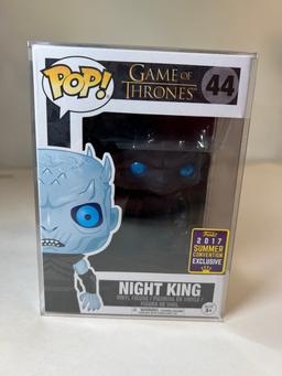 GAME OF THRONES FUNKO POP NIGHT KING #44 2017 SUMMER CONVENTION EXCLUSIVE