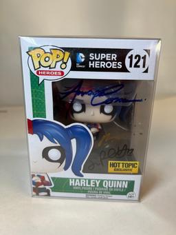 SIGNED FUNKO - HARLEY QUINN DC SUPERHEROES #121 (BY AMANDA CONNOR & JIMMY PALMIOTTI ))
