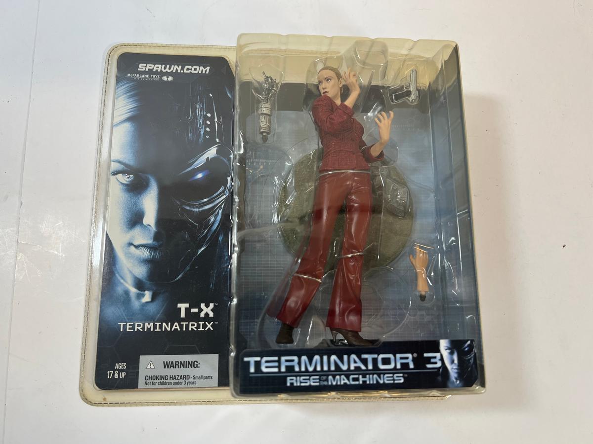 T-X TERMANATRIX TERMINATOR 3 RISE OF THE MACHINES - SPAWN.COM MCFARLANE TOY