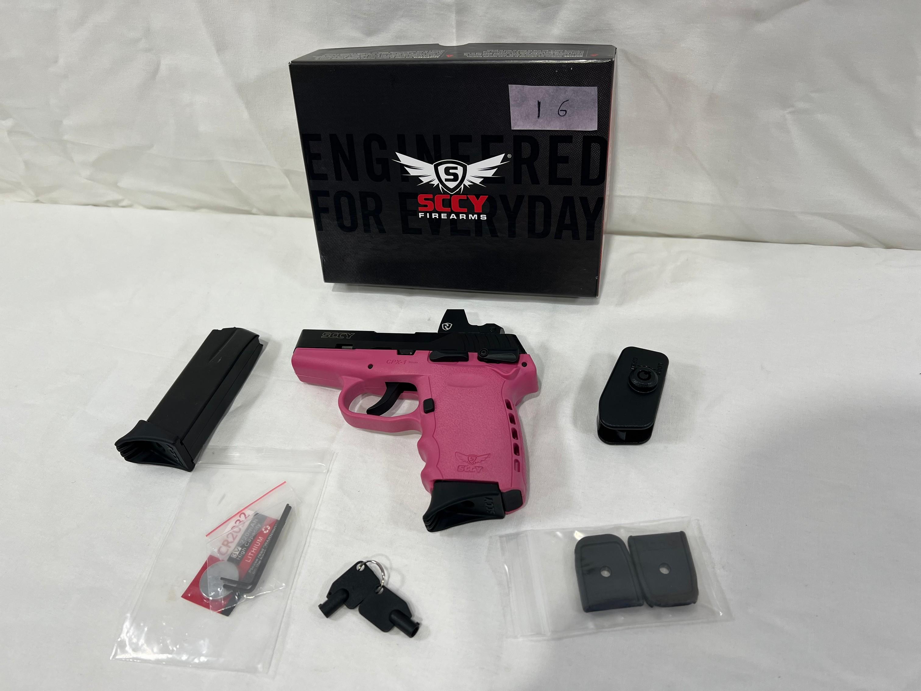 SCCY Industries, CPX-1, 9MM