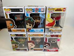 FUNKO POP! CHANI #1144, DAN KUSO #963, YUGA AOYAMA #1144, JIANGI LI #848, Q