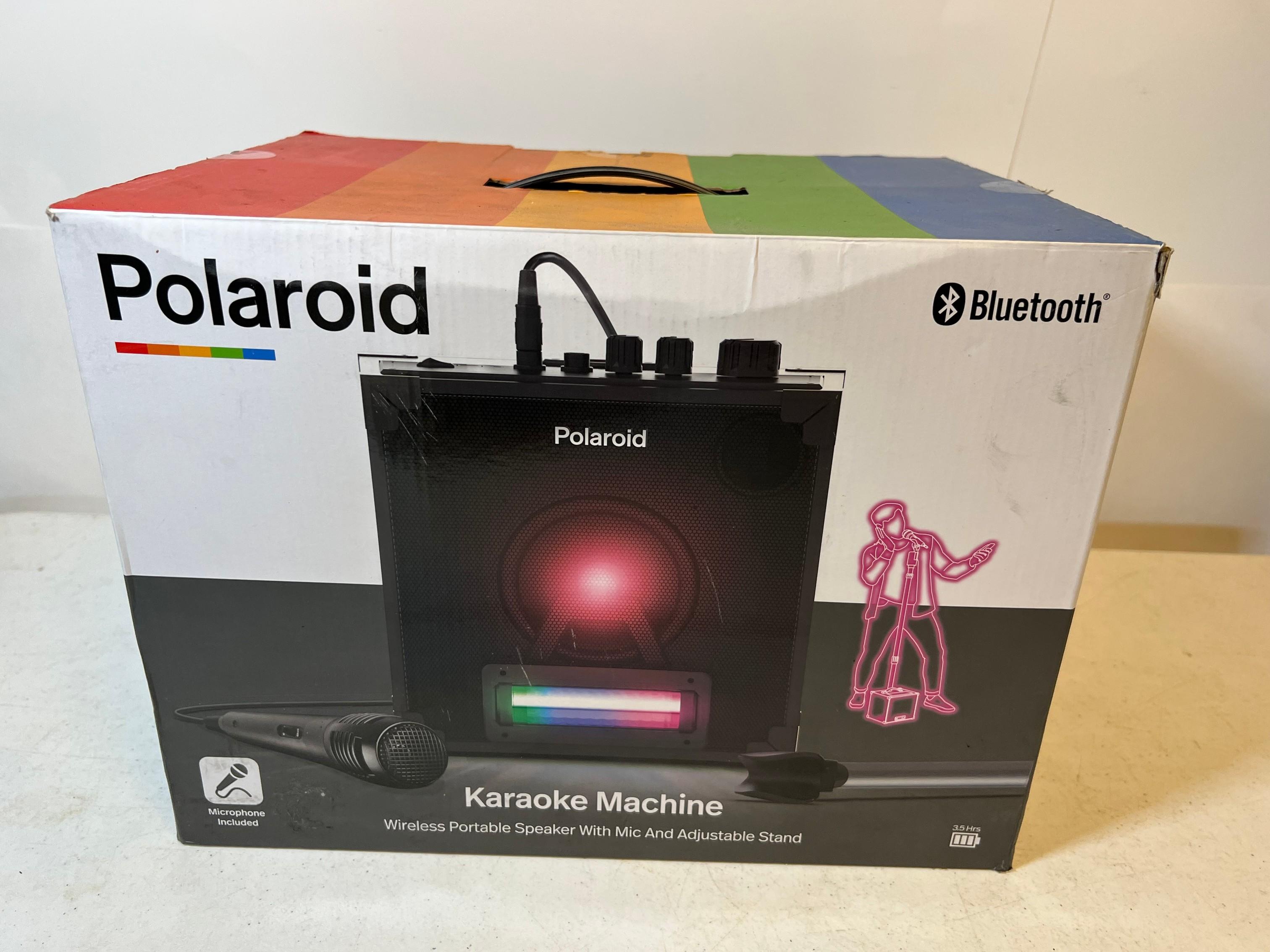 POLAROID KARAOKE MACHINE