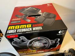 MOMO RACING FORCE FEEDBACK WHEEL LOGITECH