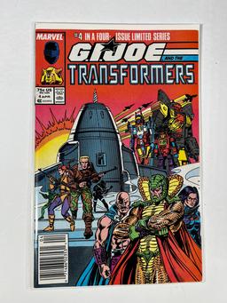 GIJOE AND THE TRANSFORMERS #4 - MARVEL LIMITED SERIES - NEWSTAND